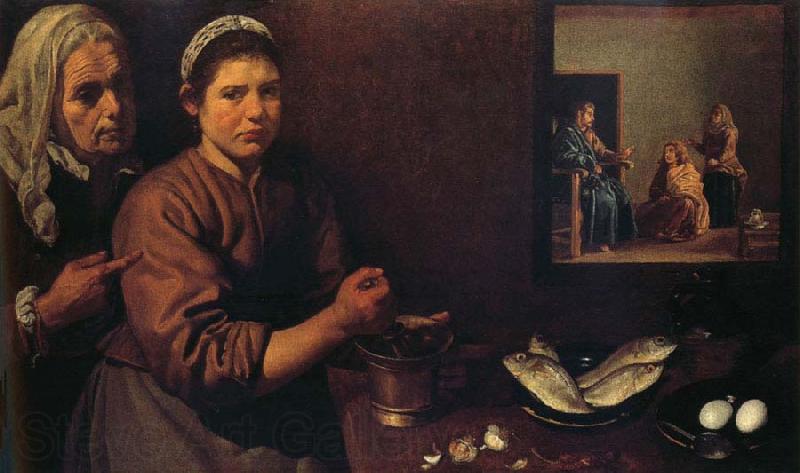 Diego Velazquez Christ in the House of Mary and Martha